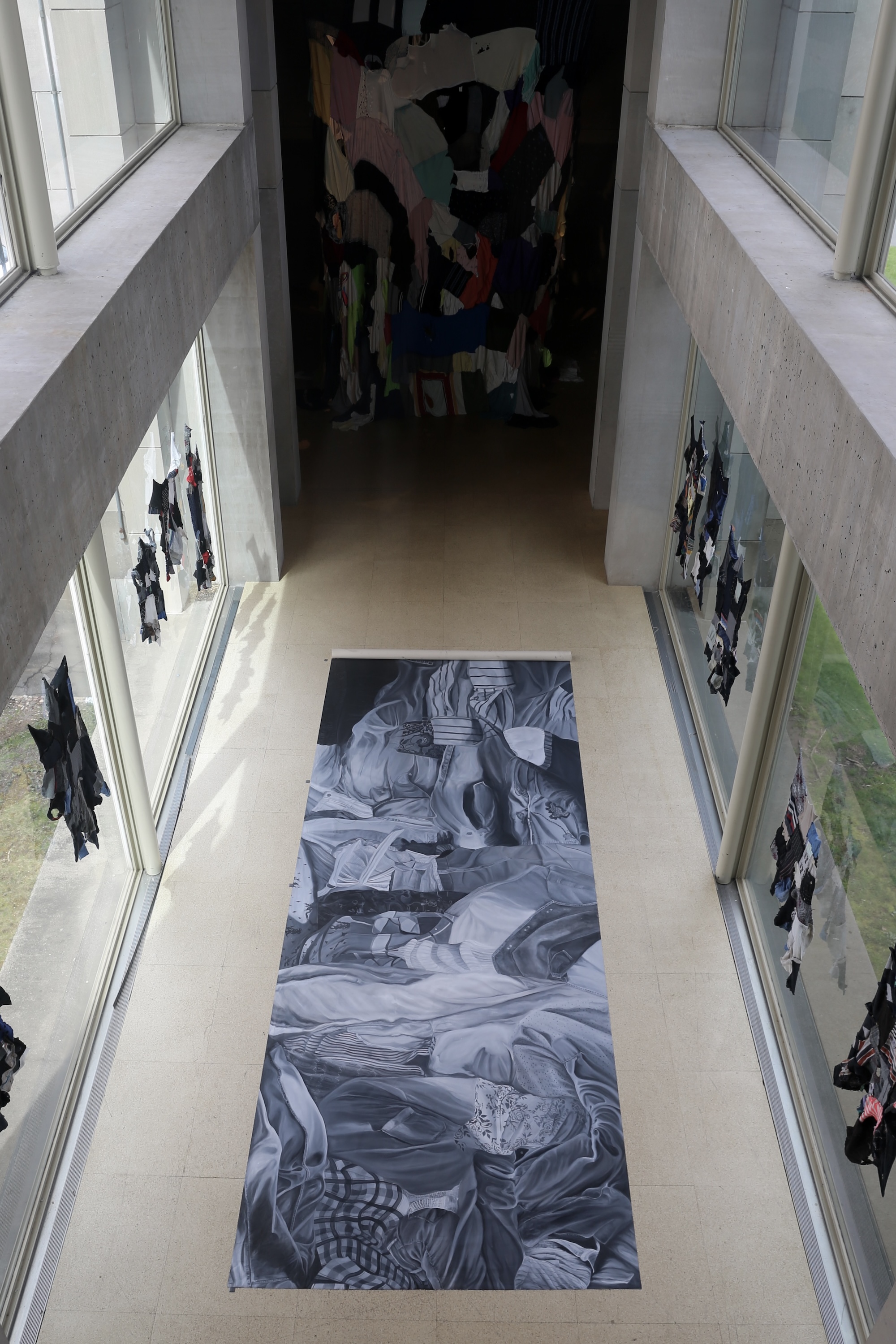 WZÓR installation — view from above